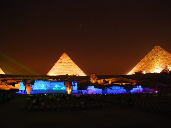 A-great-shot-of-the-sound-and-light-show-at-the-pyramids-in-Giza