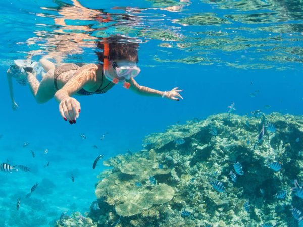 magnífica-foto-de-una-bella-mujer-haciendo-snorkel-en-sharm-el-naqah